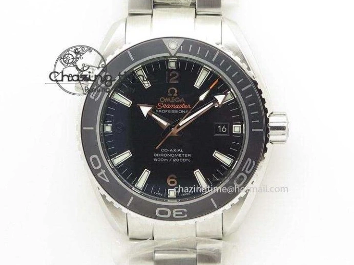 0505 DailyWear Speedmaster ’57 SS Chrono AXF Best Edition Blue Dial on Blue Leather Strap A 8279